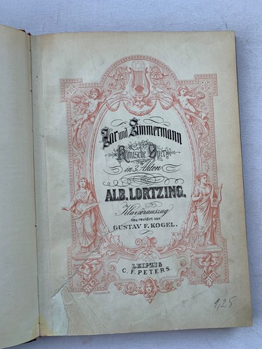 Spartiti musicali lortzing - spartiti, musicali.