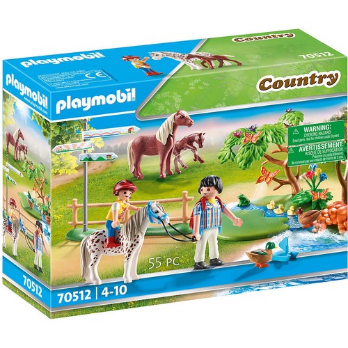 Playmobil country passeggiata - country,
