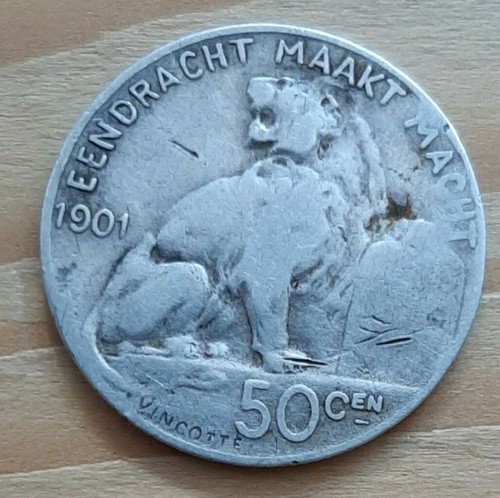 Moneta centesimi belgio - 50,