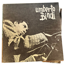 Disco 33 giri lp Umberto Bindi album omonimo, 1972.