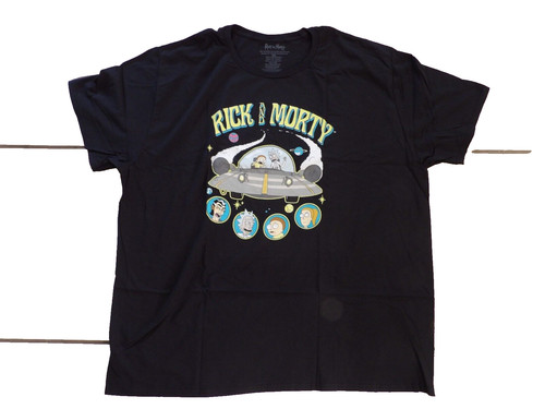 Rick and morty ufo - morty, maglietta