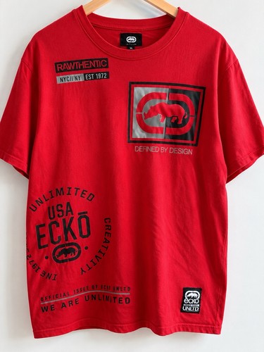 Shirt ecko unltd - t-shirt, rossa