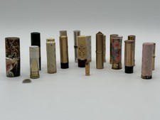 19 tubi rossetto usati vintage varie marche con nome