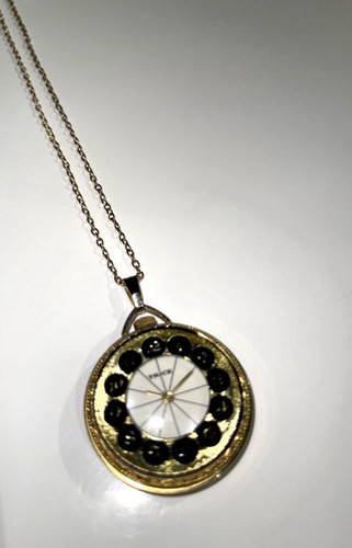 Collana orologio vintage - collana,