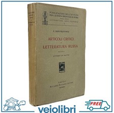 Dostojevskij ARTICOLI CRITICI