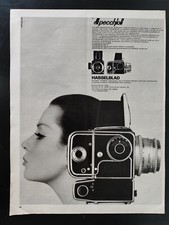 HASSELBLAD 500 EL-C-MACCHINA FOTOGRAFICA BY PECCHIOLI 1970 Pubblicità 1 pagina