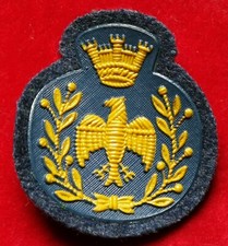 FREGIO BUSTINA BASCO AERONAUTICA MILITARE ITALIA MODELLO EX ORDINANZA  6,5 x 5,4