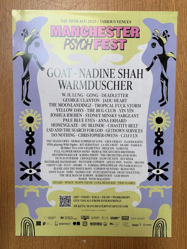 Manchester psych fest - fest, aug