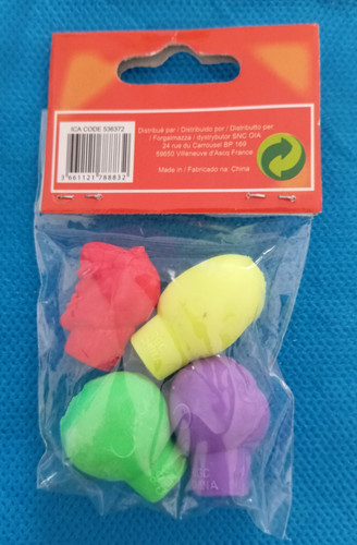 Gomme gommine collezione - x4,