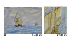 DUE DIPINTI AD ACQUERELLO CON