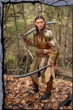 Larp-Waffe - Gebogenes