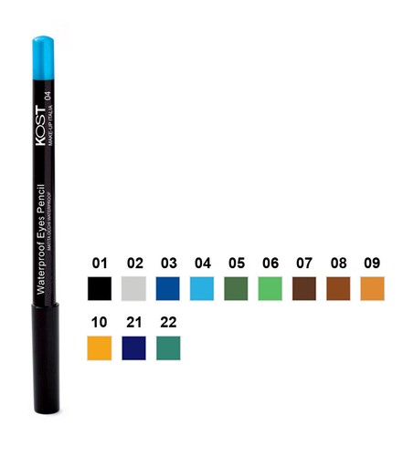 Matita occhi waterproof kost - occhi,