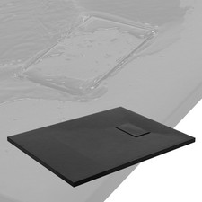 Piatto doccia 90x70 cm nero