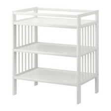 FASCIATOIO BAMBINI IKEA LEGNO BIANCO SMONTATO PER CAMBIO PANNOLINI