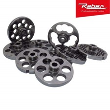 Piastra acciaio inox TC 22 4715 A Reber tritacarne 4 6 8 10 12 14 16 18 20 Rotex