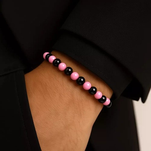 Bracciale palermo calcio perle - calcio,