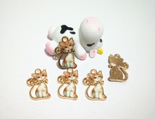 4pz charm ciondolo Gatto
