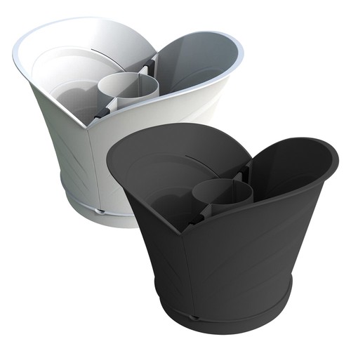 Vaso tulipano set cm 34 - in, 34,5