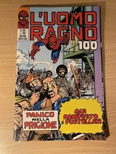 L'UOMO RAGNO n° 100 Editoriale Corno 1974 gadget ADESIVI