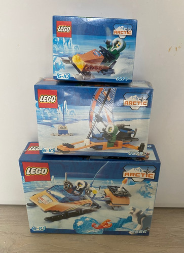 Lego arctic 6577 snow scooter - snow,