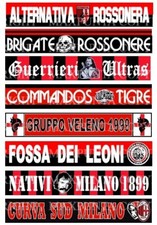 MILAN 8 ADESIVI PLASTIFICATI