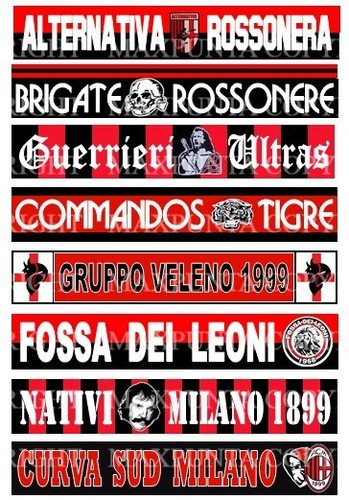 Milan adesivi plastificati - 8,