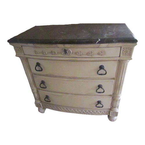Comodino cassettiera legno - comodino,