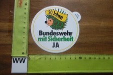 Alter Aufkleber Militär