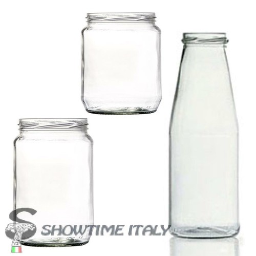 Vaso tondo bottiglia - tondo, conserve