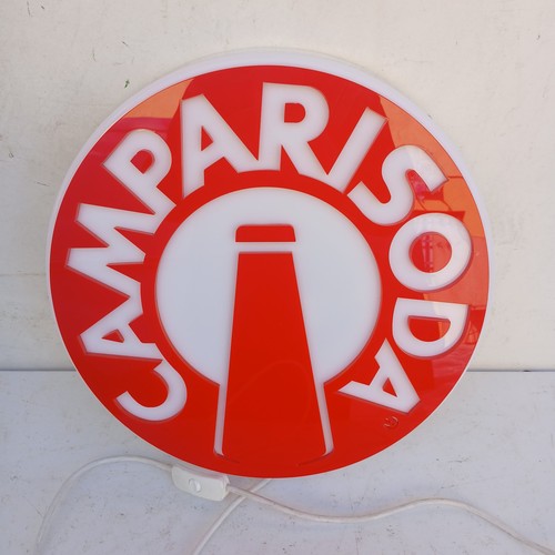 Insegna luminosa campari - insegna,