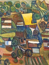 Ottima Pittura A Olio Su Tela