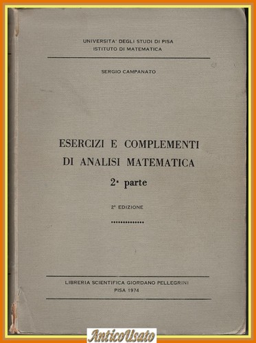 Esercizi complementi analisi - complementi,