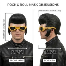 MASCHERA TONY PITONY ELVIS