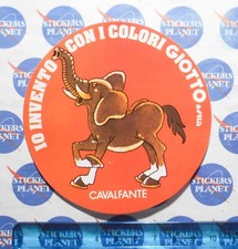 ADESIVO STICKER AUTOCOLLANT AUFKLEBER VINTAGE FILA COLORI GIOTTO ANNI'80