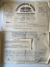 Documento Storico 1935 Polizza