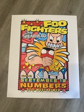 Poster concerto FOO FIGHTERS