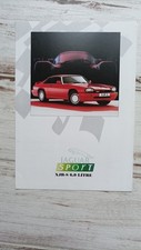Catalogue /  Brochure JAGUAR XJR-S 1989