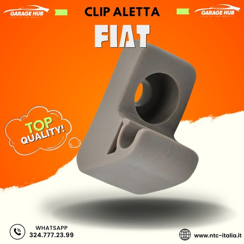 Supporto clip gancio - gancio, fiat