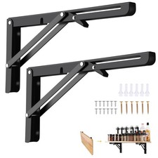 Staffa Pieghevole300mm 2 Pezzi