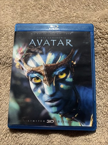 Avatar blu ray - 2d, blu-ray,