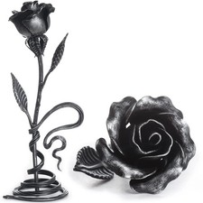 Rosa in metallo forgiato a