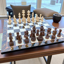 Set di scacchi di lusso fatti