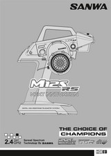 SANWA Manuale di istruzioni tedesco M12S-RS / SAN-MANUAL-M12RS
