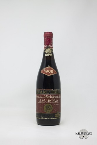Amarone scamperle 1969 - amarone,