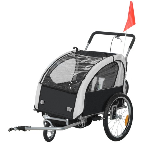 Homcom rimorchio per bici - homcom,