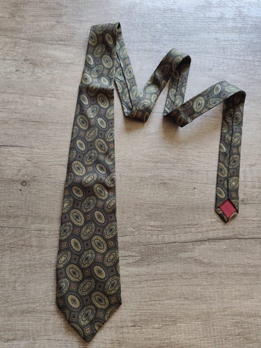 Cravatta vintage verde - , con