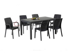 TAVOLO RETTANGOLARE 150X90 + 6