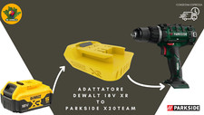 adattatore batteria dewalt 18v