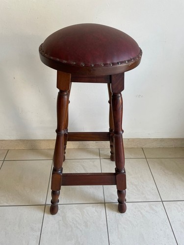 Sgabello legno pub con - in,