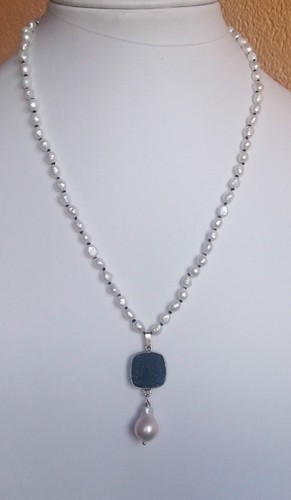 Collana girocollo perle